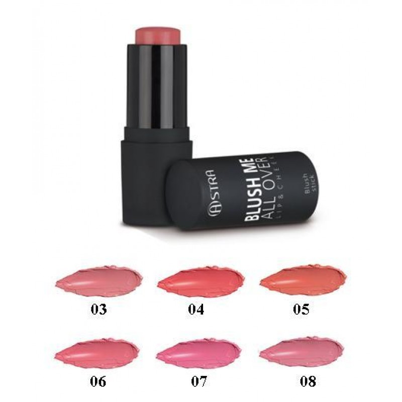 Astra Blush me all over lip&cheek fard 06 rose...