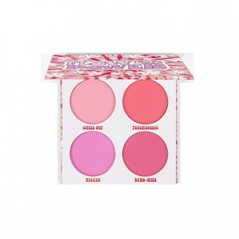 BH Cosmetics – Flower Power 4 Color Blush Palett...