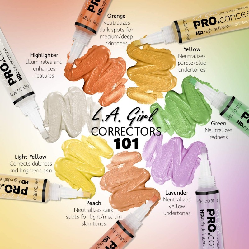 L.A. Girl PRO.conceal HD High-Definition light yel...