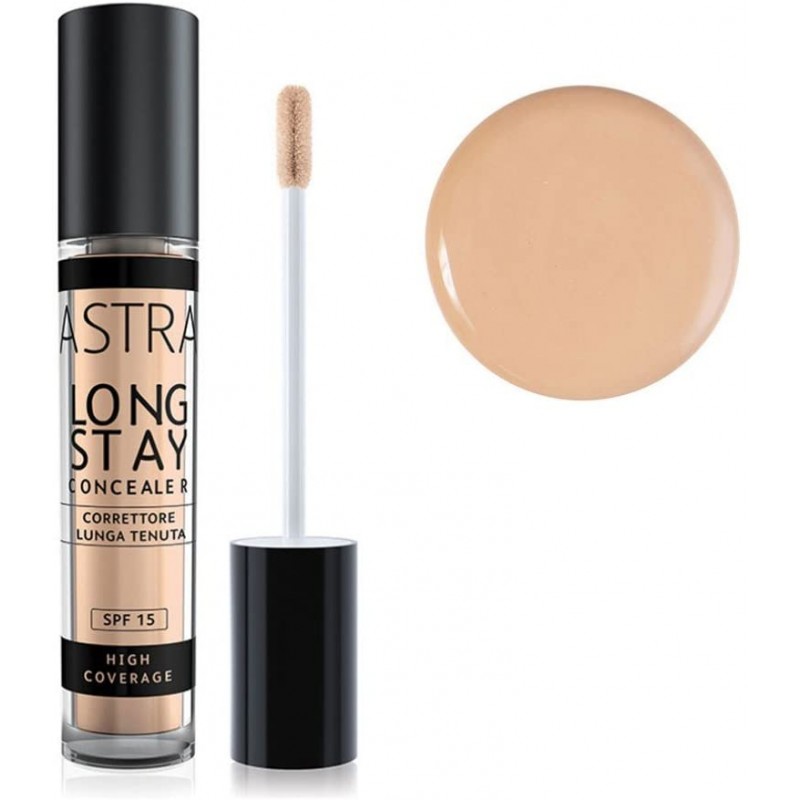 Astra Long Stay Concealer, 4.5 ml, 02 Nude