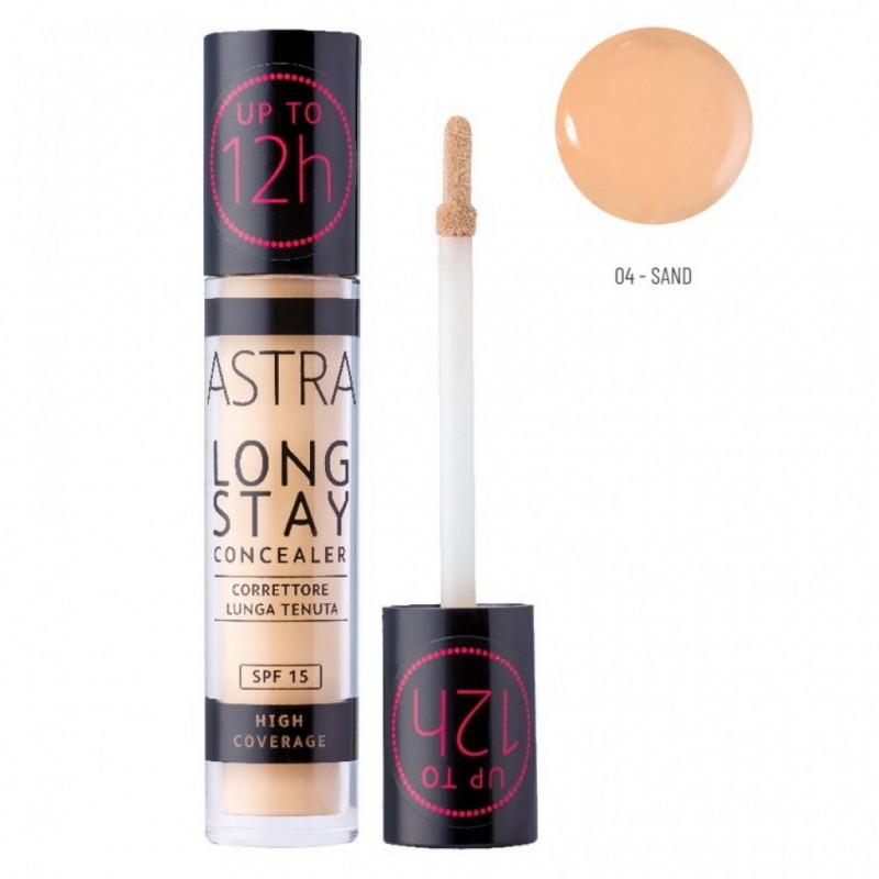 ASTRA Long Stay Concealer Correttore 4,5ml Lunga t...