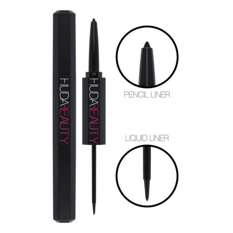 HUDA BEAUTY- Life Liner Duo Pencil & Liquid Ey...