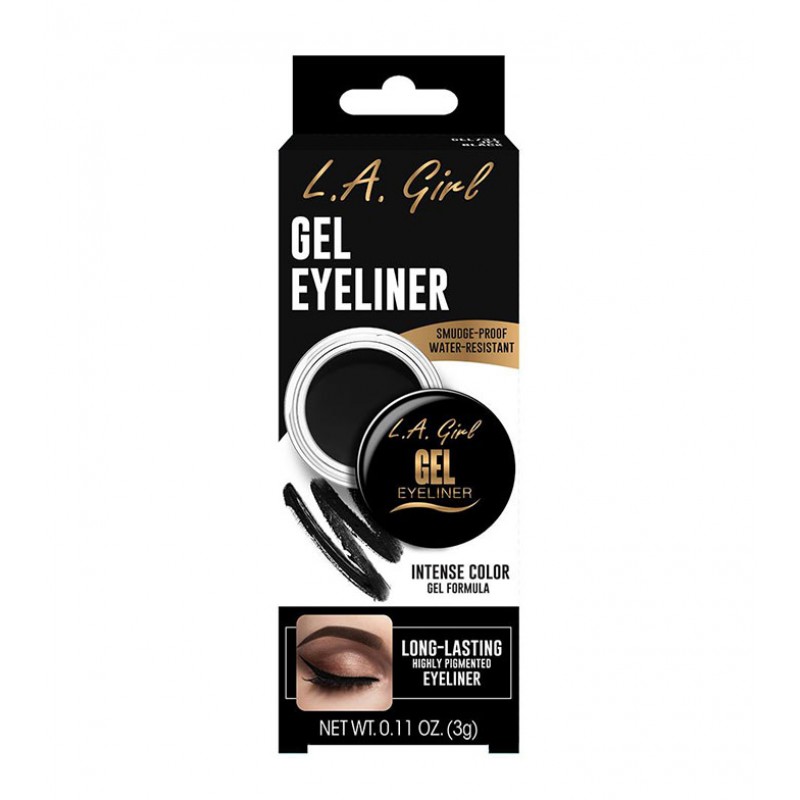 L.A. GIRL Gel Eyeliner - Jet Black GEL 731/3 G