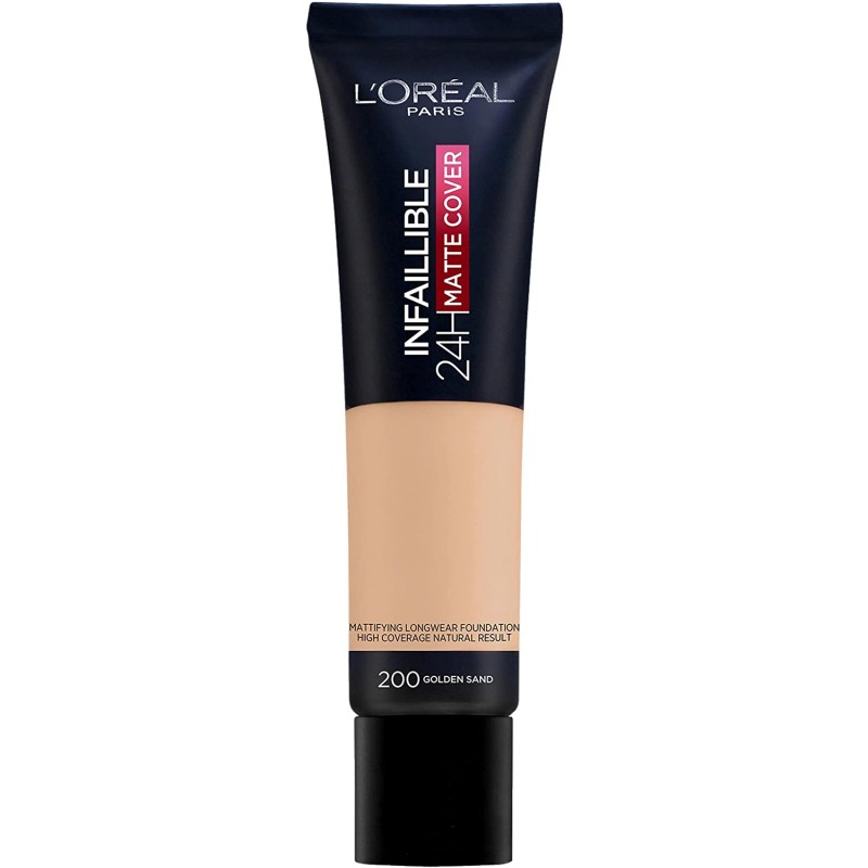 L'Oreal Infallible Matte Cover Foundation 200 Gold...