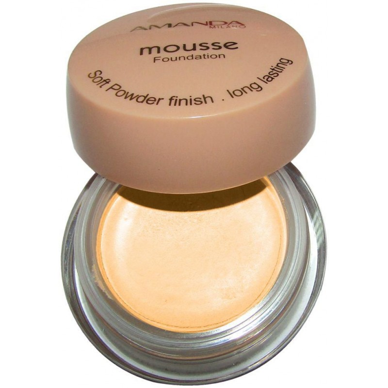 AMANDA MILANO Mousse Face Foundation - 02 Beige, 1...