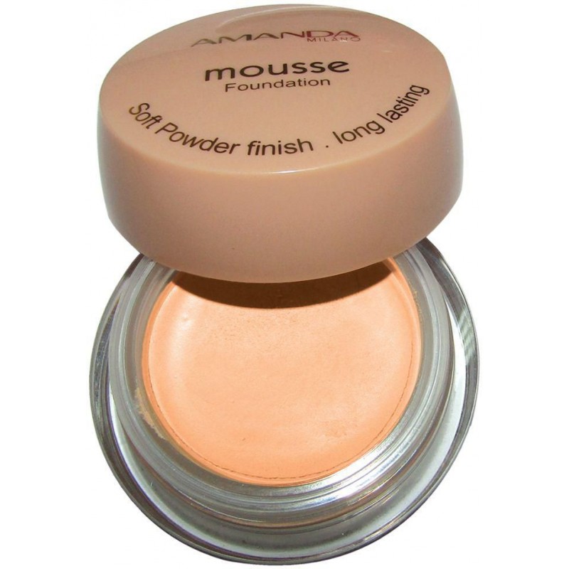 Amanda Milano Mousse Face Foundation - 4 Beige, 12...