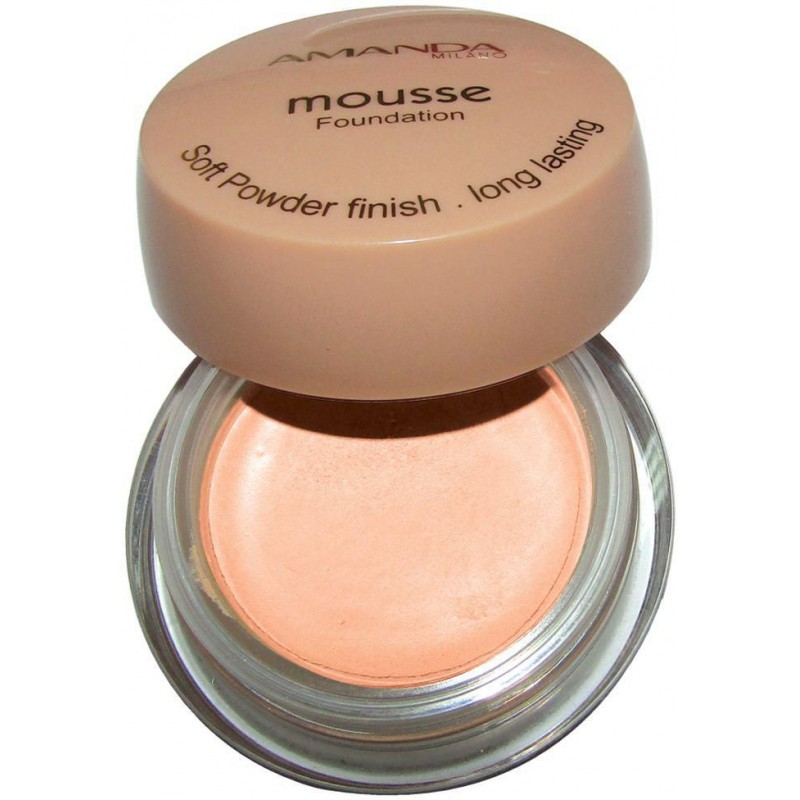 Amanda Milano Mousse Face Foundation - 7 Beige, 12...