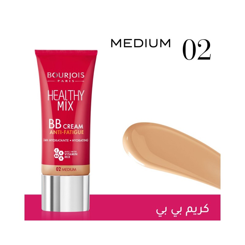 BOURJOIS Healthy Mix Anti-Fatigue BB Cream 02 Medi...