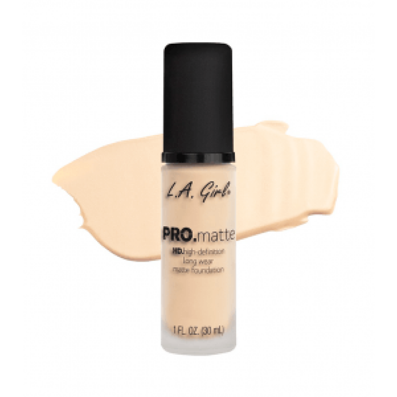  L.A Girl Pro Matte HD Foundation Natural Glm674/ ...