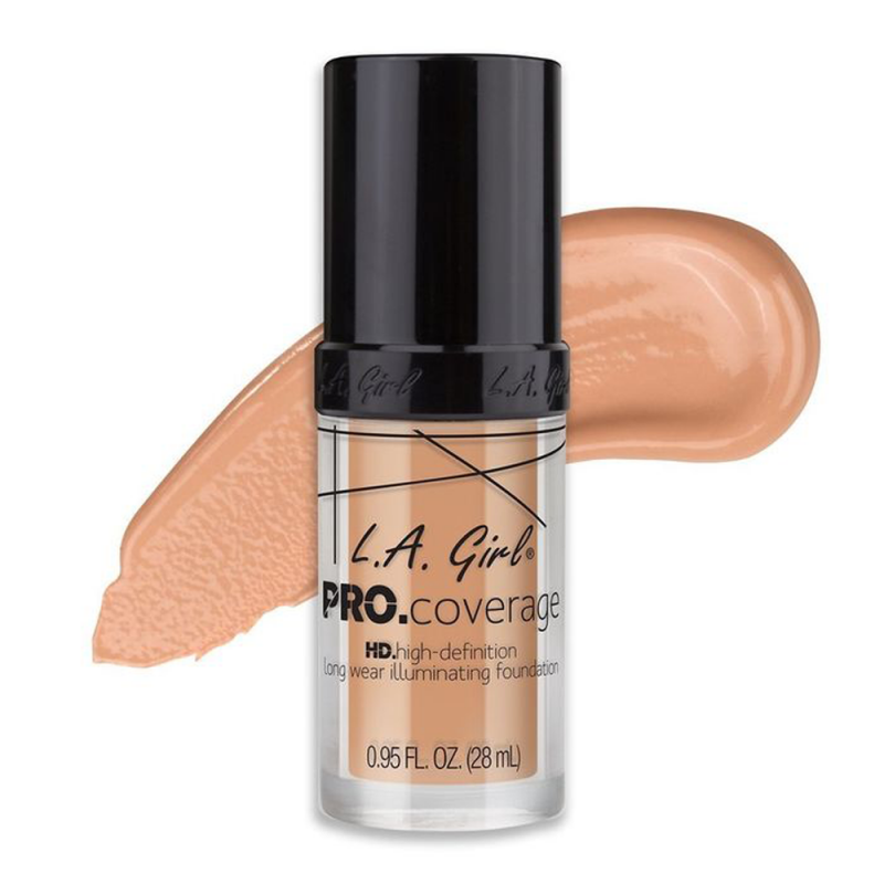 L.A. Girl Pro Coverage Liquid Foundation Porcelain...