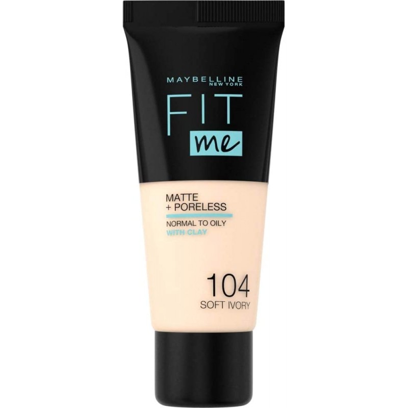 Maybelline New York Fit Me Matte 104 SOFT IVORY