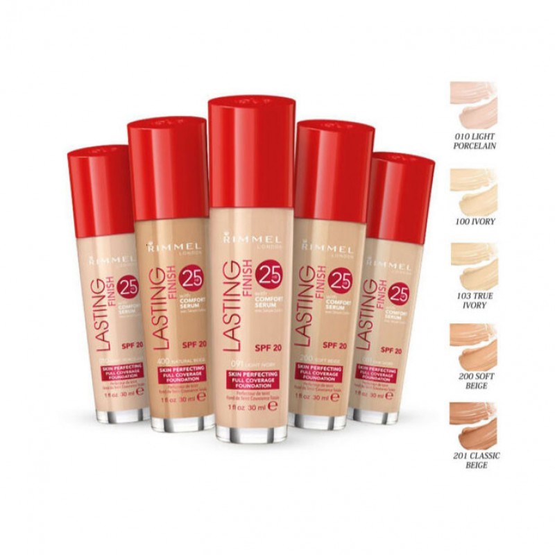 Rimmel Lasting Finish 25 Hour Foundation 30ml - 10...