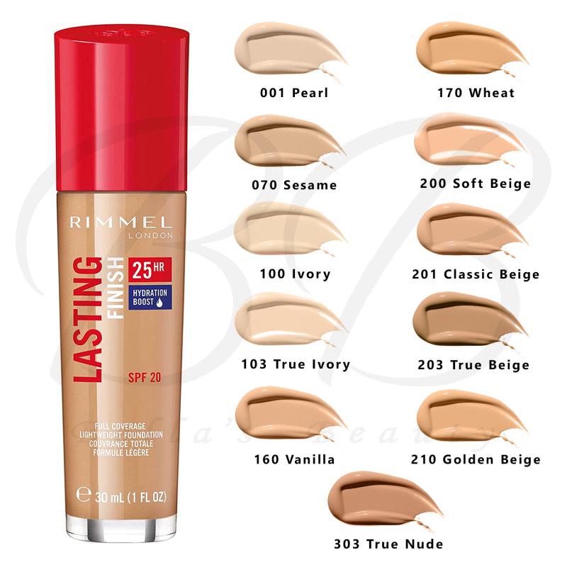 Rimmel Lasting Finish 25 Hour Foundation 30ml - 30...