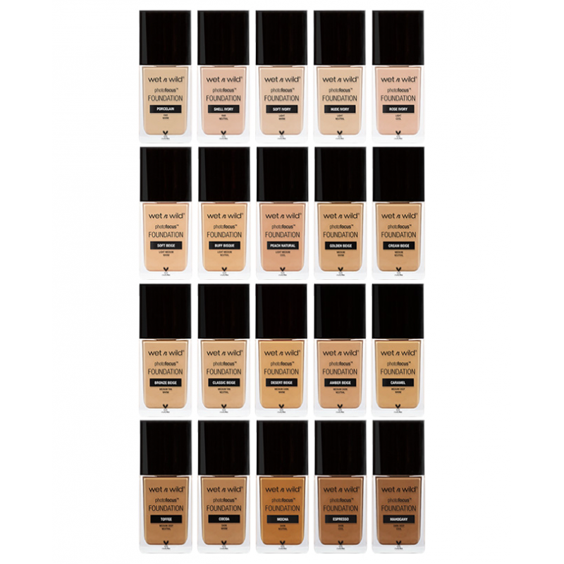 WET N WILD Photo Focus Foundation Porcelain 30ML