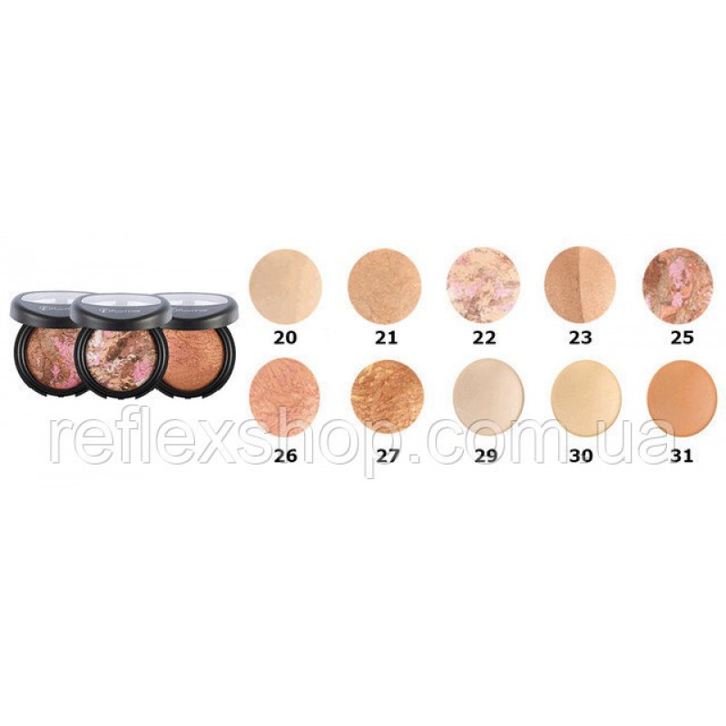 Flormar Terracotta Face Powder - 25, Brown