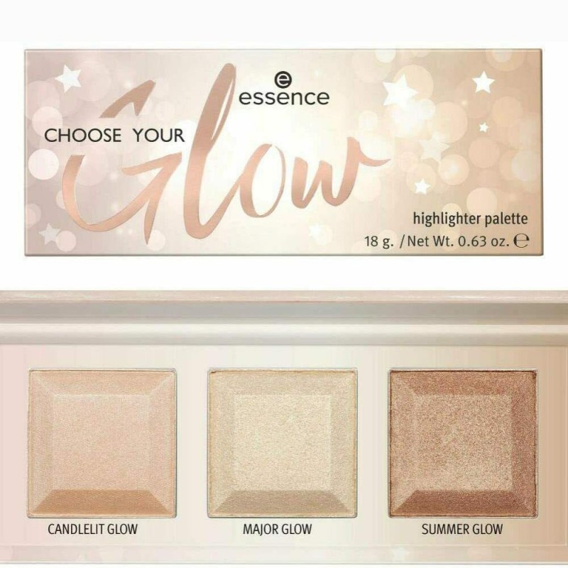 essence CHOOSE YOUR Glow highlighter palette