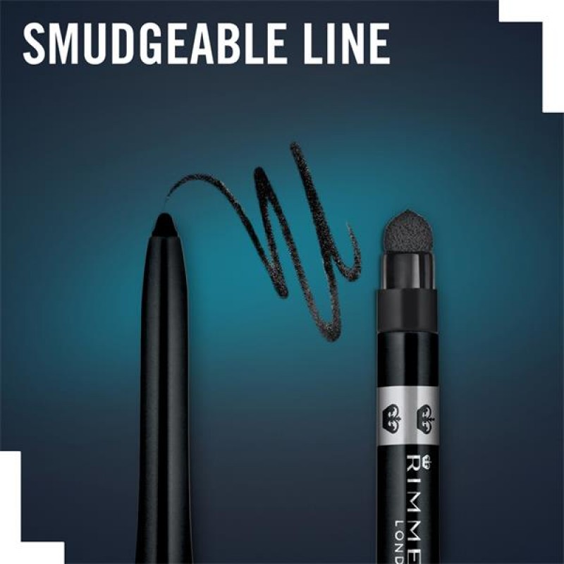 Rimmel Exaggerate Waterproof Eye Definer 261 Noir