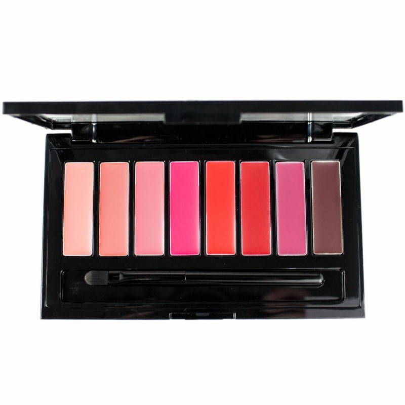 MAYBELLINE/ Lip Color Palette 8 Shades  (4 ml)