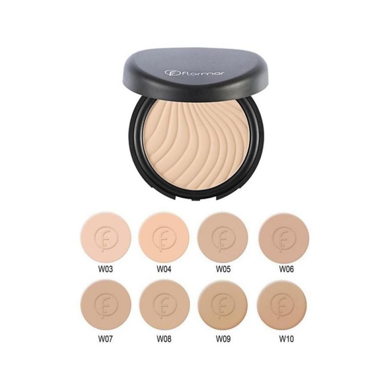 Flormar WET&DRY COMP. POWDER W03 Porcelain opa...