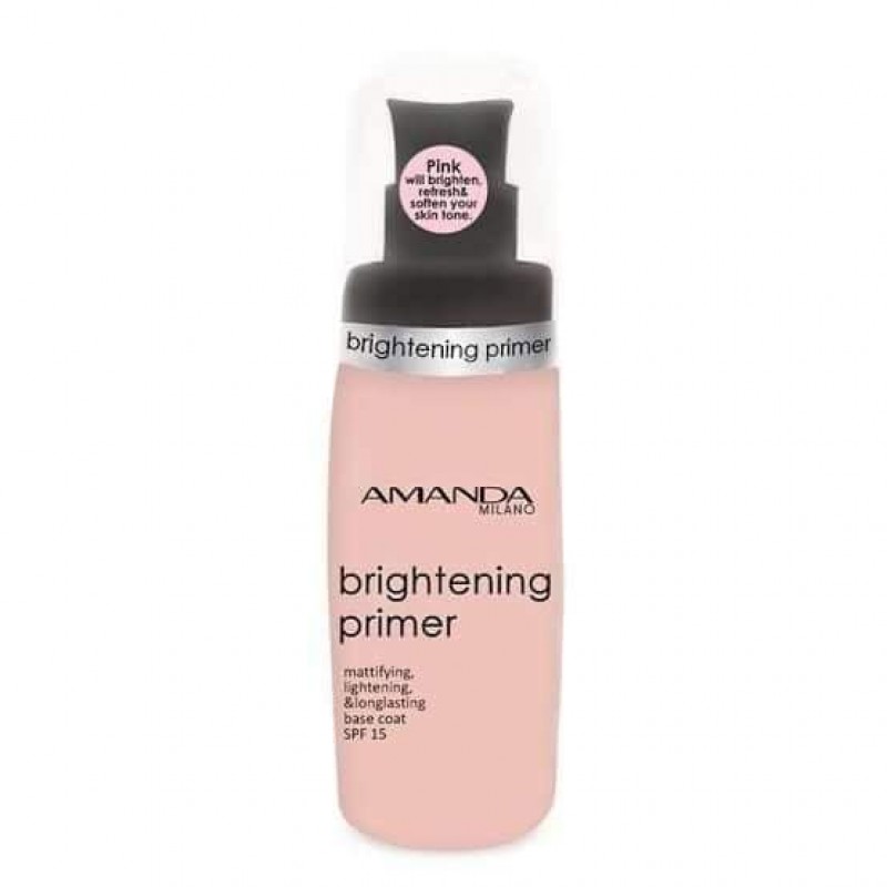 Amanda Milano Brightening Face Primer Pink 2