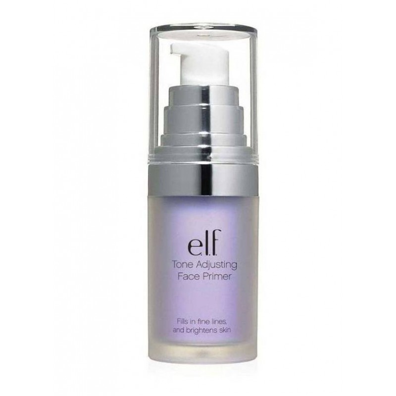 elf Tone Adjusting Face Primer Brightening Lavende...