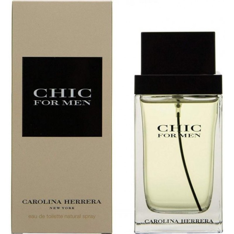 Carolina Herrera Chic for Men Eau de Toilette 100 ...