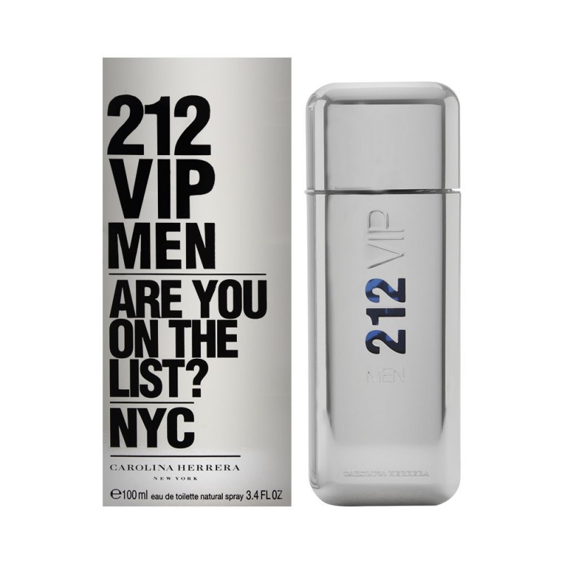 Carolina Herrera 212 VIP Eau de Toilette for Men, ...