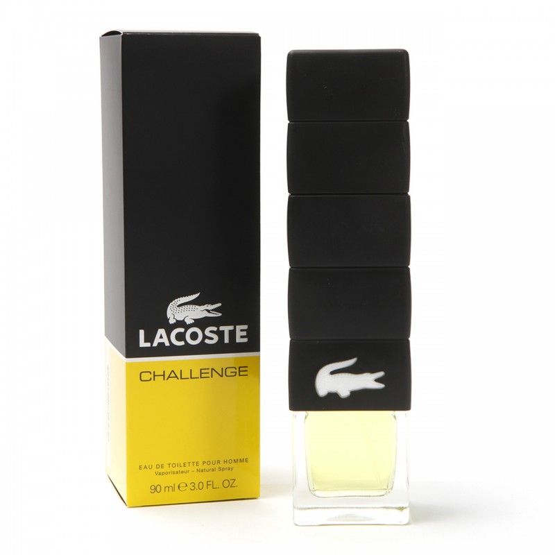 Lacoste Challenge Eau de Toilette for Men, 90ml