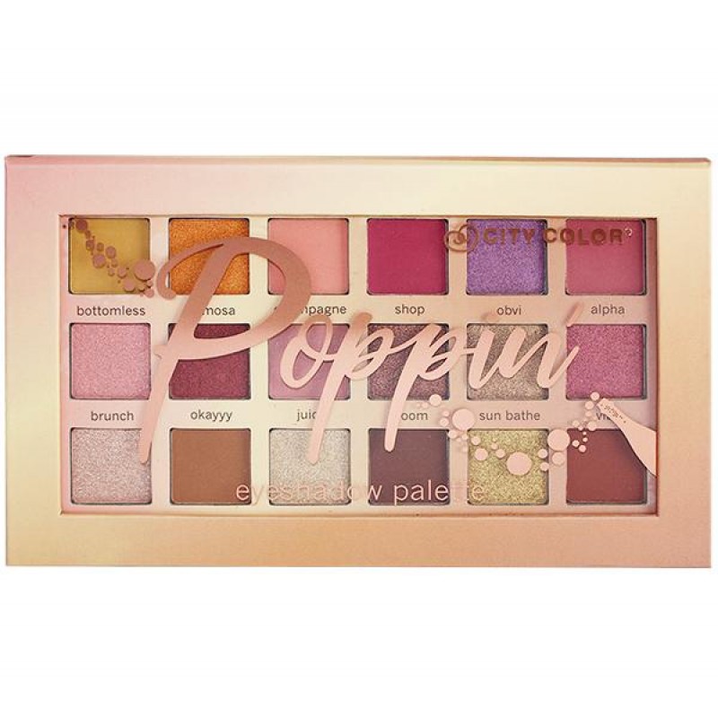 City Color Poppin Eyeshadow Palette - Wholesale Di...
