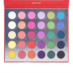  Kara Beauty Pro Palette Mind Trap 30 Color Shadow Palette 24 G