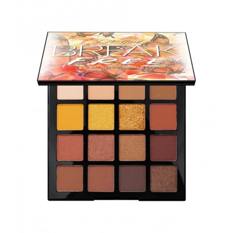 L.A. Girl Break Free, Eye Shadow Palette (35 g)