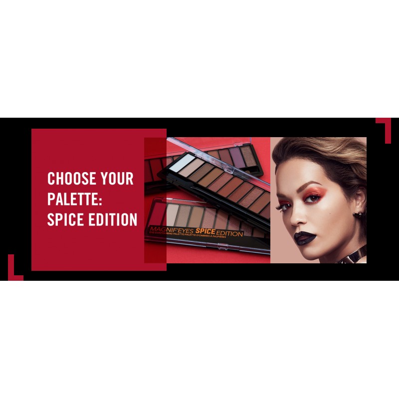 RIMMEL LONDON Magnif'Eyes Eye SHADOW Palette - 005 Spice Edi