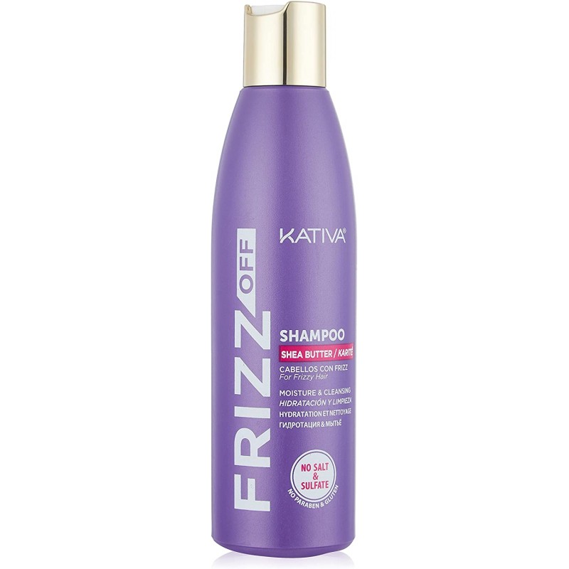 Kativa Zero Frizz Shampoo with Shea Butter, 250 ml