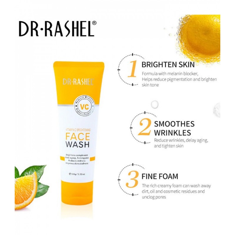 Dr. Raschel Face wash to lighten the skin with vit...