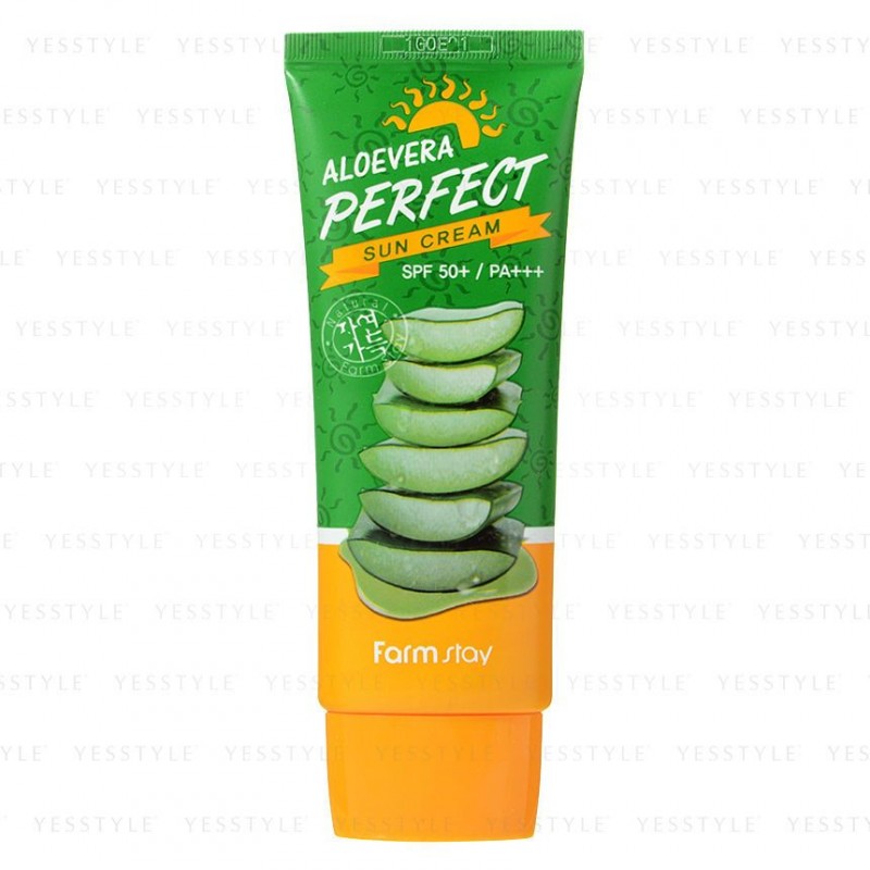 FARM STAY Aloe Vera Perfect Sun Cream SPF 50