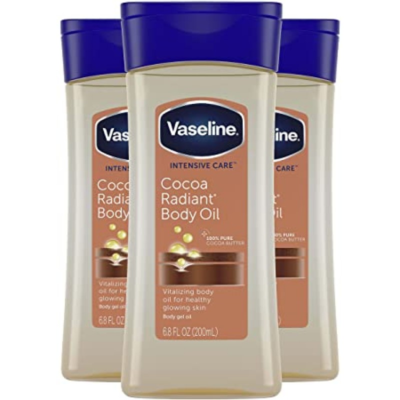 Vaseline Intensive Care Cocoa Radiant Body Oil wit...