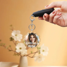 Personalized Acrylic Photo Keychain