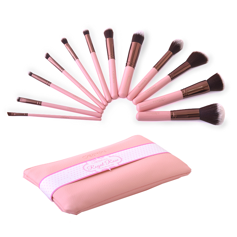 Beauty Creations 12pc Brush Set Royal Rose