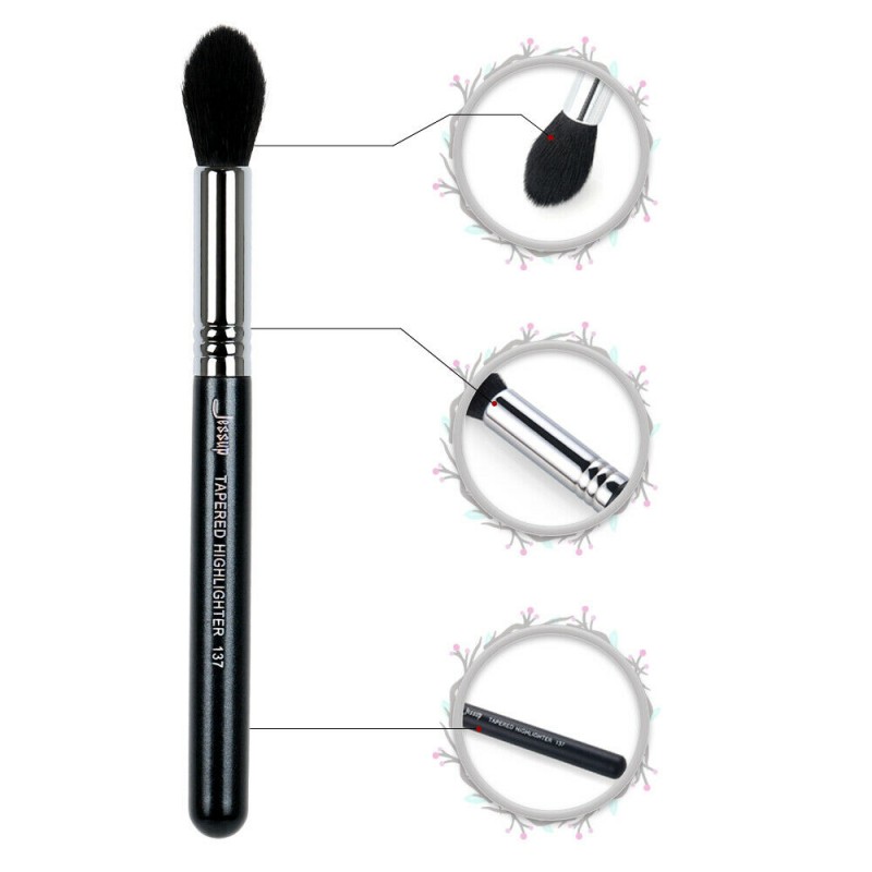 Jessup Makeup Brush 137 Contour Cheek Face Cosmeti...