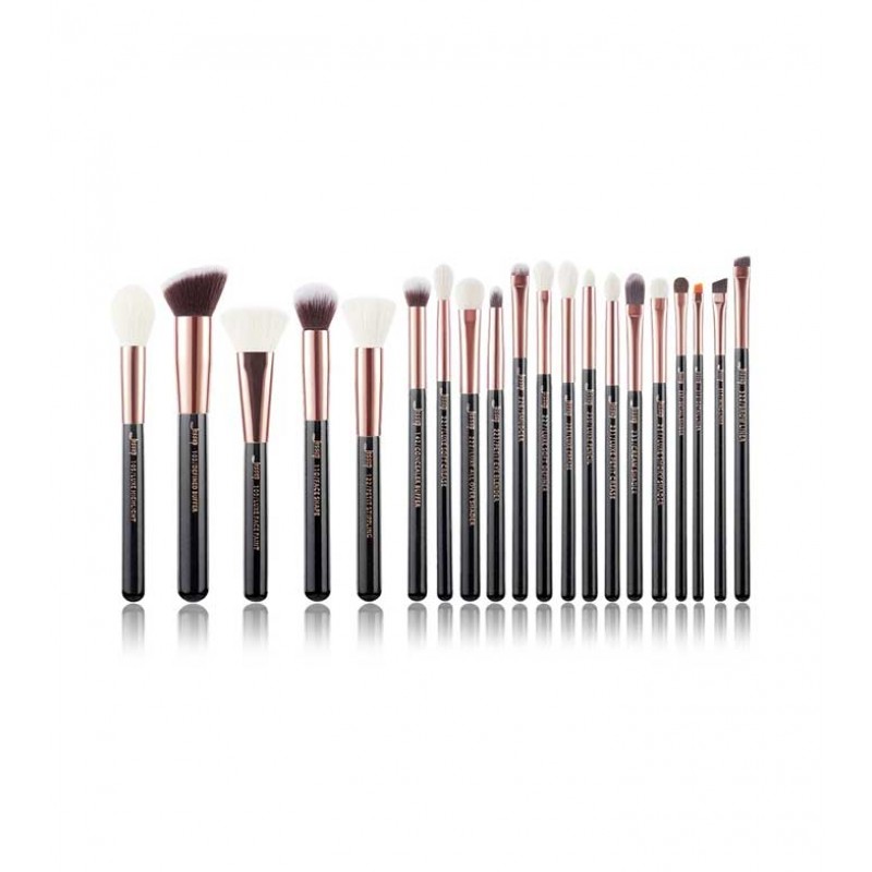 Jessup Beauty - 20 pcs Brush Set - T165: Black/Ros...