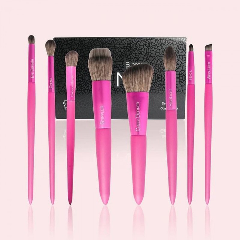 pink brushes blossom set 8Piece