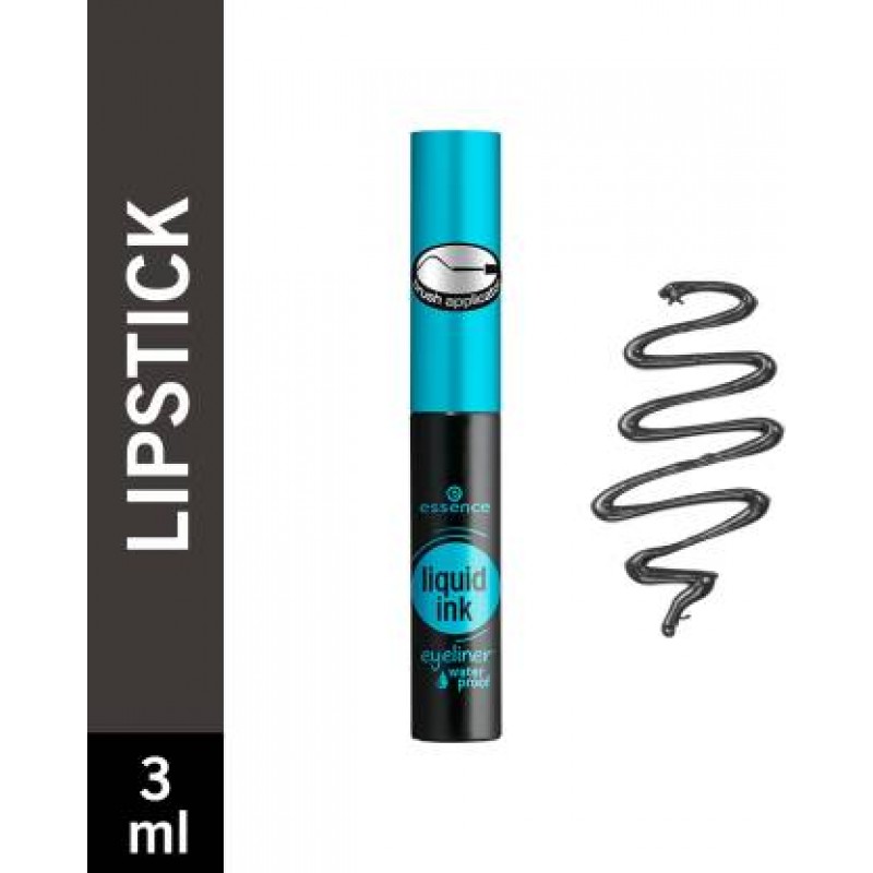 essence liquid ink eyeliner waterproof black 3ml