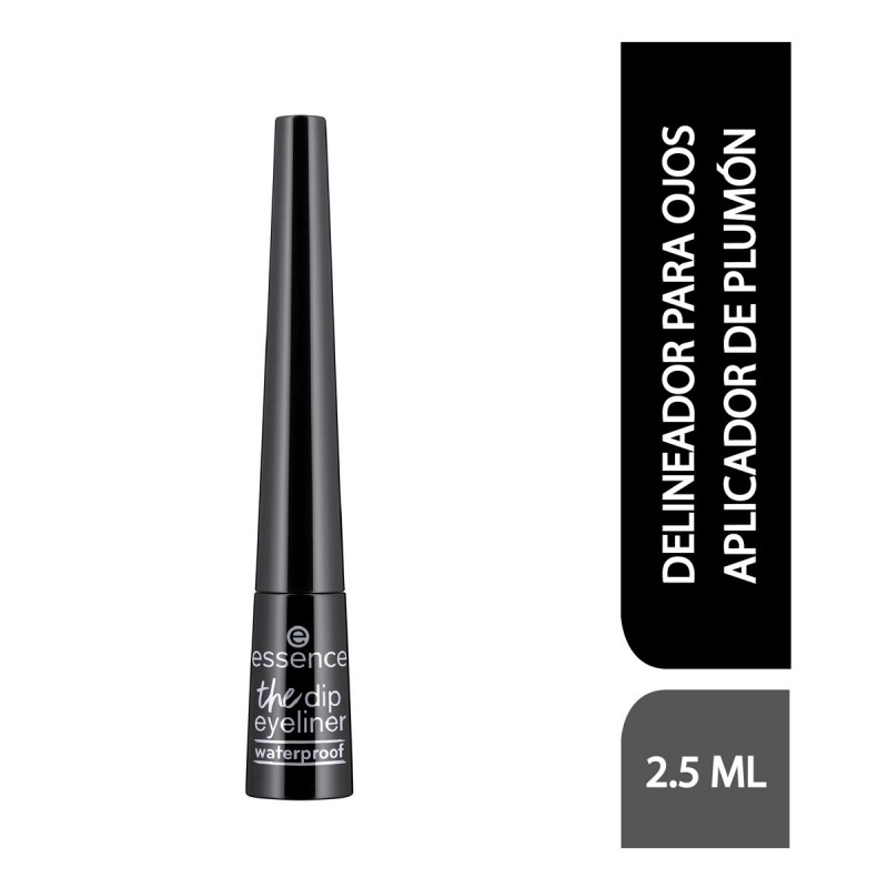 essence the dip eyeliner waterproof black 2.5ml