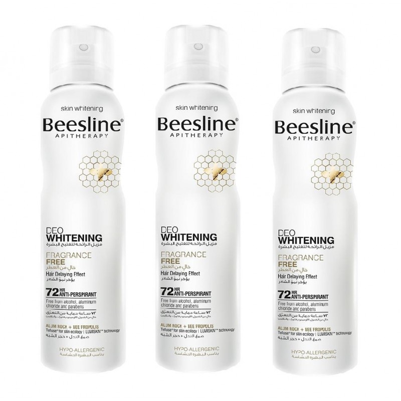 Beesline Fragrance Free Whitening Deodorant 150ml