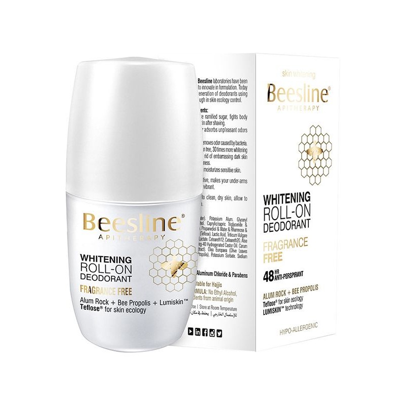 Beesline Whitening Roll-On Deodorant 50ml